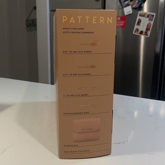 NWB! NEVER USED! Pattern Beauty Interchangeable Curling Iron - Picture 3 of 6
